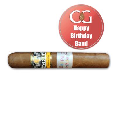 Cohiba Robustos Cigar - 1 Single (Happy Birthday Band)Cohiba Robustos Cigar - 1 Single (Happy Birthday Band)