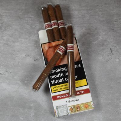 Romeo y Julieta Puritos - 1 x Pack of 5 CigarsRomeo y Julieta Puritos - 1 x Pack of 5 Cigars