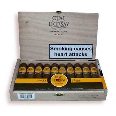 Quai d Orsay No. 50 Cigar - Box of 10Quai d Orsay No. 50 Cigar - Box of 10