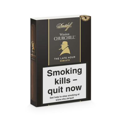 Davidoff Winston Churchill The Late Hour Robusto Cigar - Pack of 4Davidoff Winston Churchill The Late Hour Robusto Cigar - Pack of 4