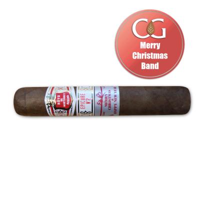 Hoyo de Monterrey Epicure No. 2 Cigar - 1 Single (Merry Christmas Band)Hoyo de Monterrey Epicure No. 2 Cigar - 1 Single (Merry Christmas Band)