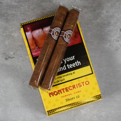 Montecristo Shorts Cigar - 1 x Pack of 10Montecristo Shorts Cigar - 1 x Pack of 10