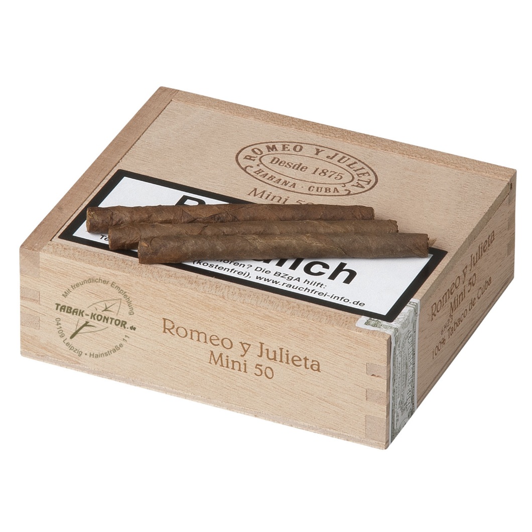 Romeo y Julieta Mini 50er HolzRomeo y Julieta Mini 50er Holz