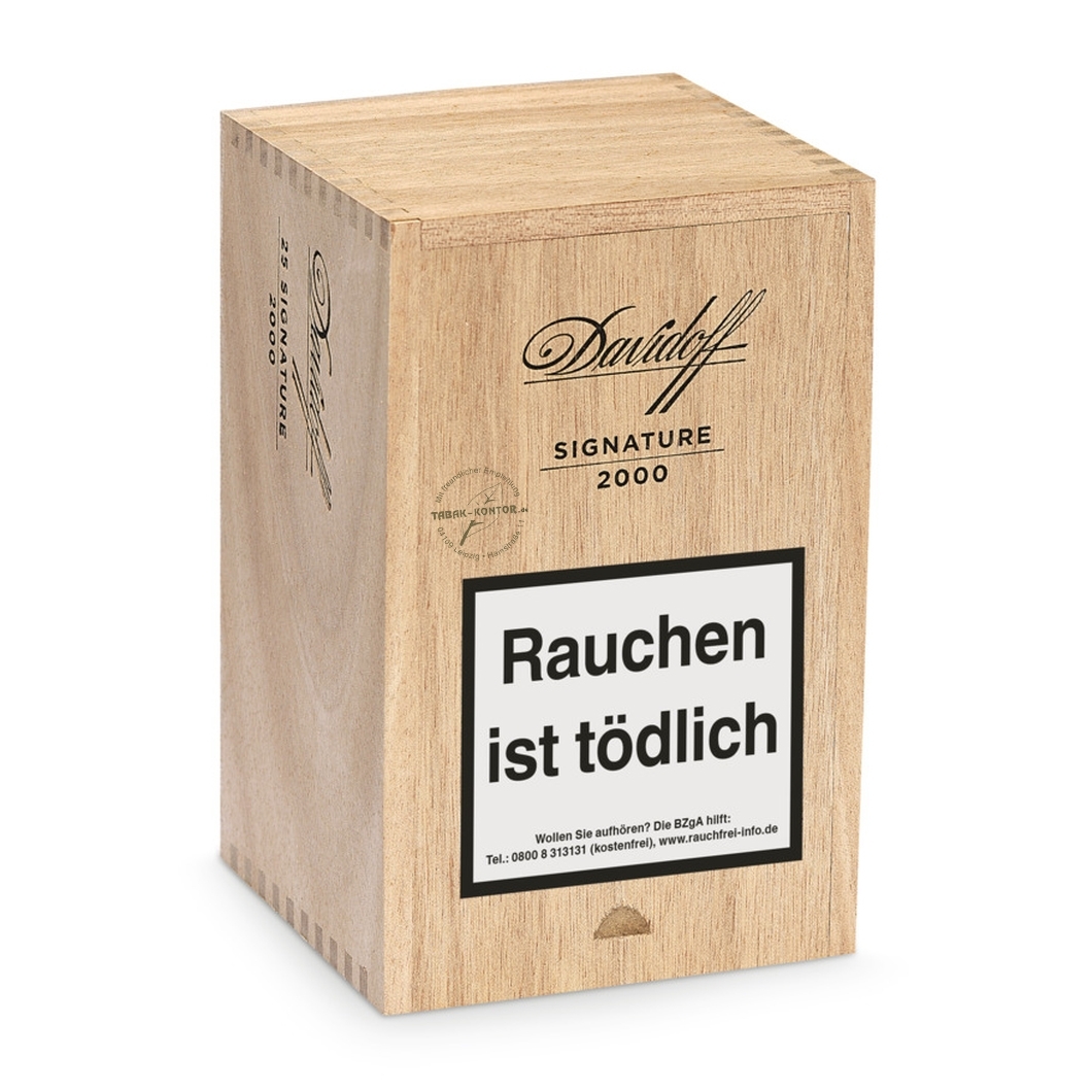 Davidoff Signature 2000 - 25er HolzkisteDavidoff Signature 2000 - 25er Holzkiste