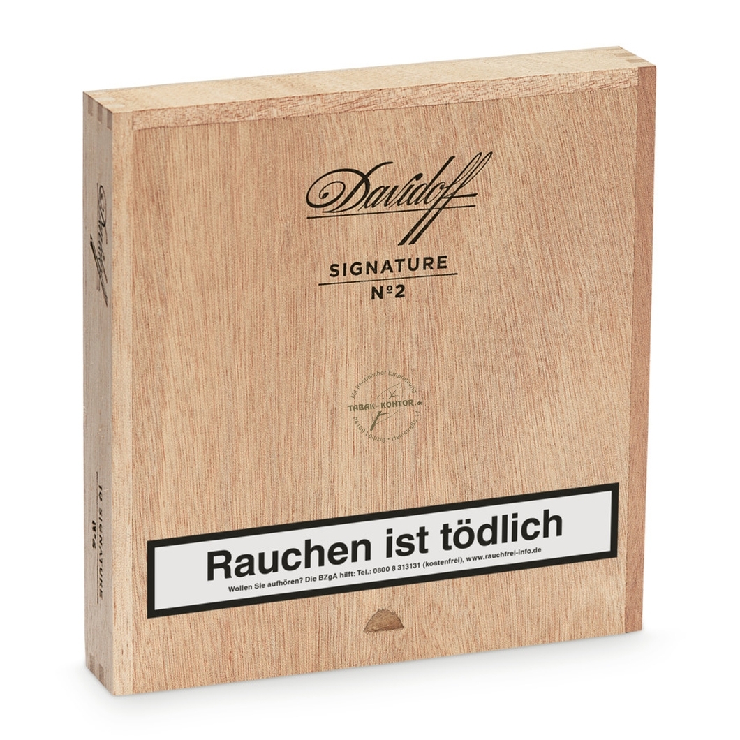 Davidoff Signature No. 2 - 10er HolzkisteDavidoff Signature No. 2 - 10er Holzkiste