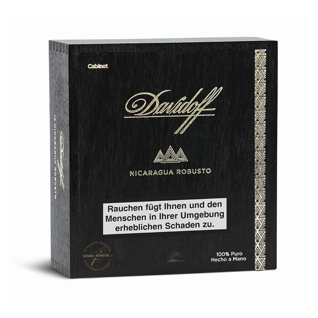 Davidoff Nicaragua Robustos 12er HolzkisteDavidoff Nicaragua Robustos 12er Holzkiste