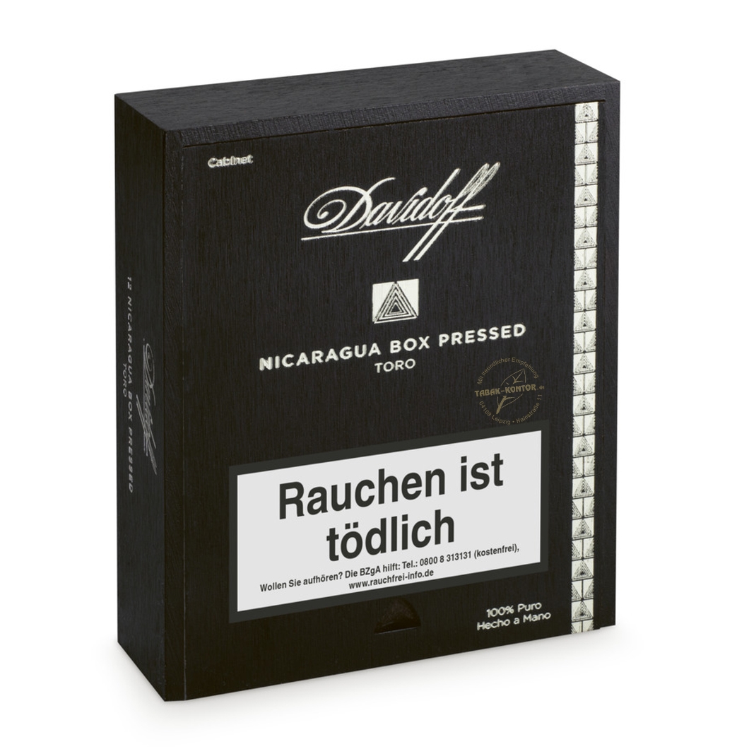 Davidoff Nicaragua BOX PRESSED Toros 12er HolzkisteDavidoff Nicaragua BOX PRESSED Toros 12er Holzkiste