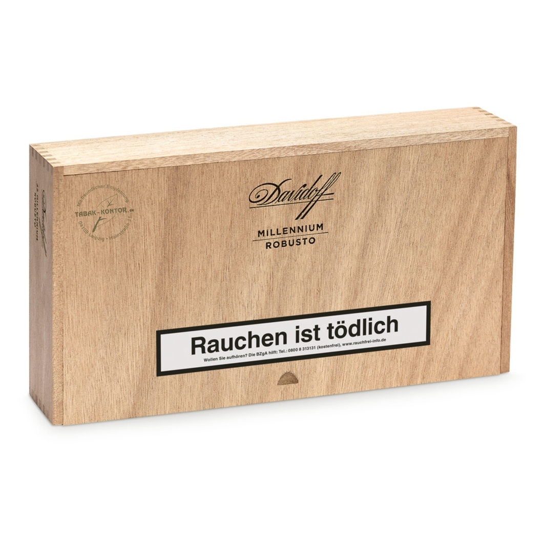 Davidoff Millennium Robustos - 25er Holzkiste +++ PREISVORTEILDavidoff Millennium Robustos - 25er Holzkiste +++ PREISVORTEIL