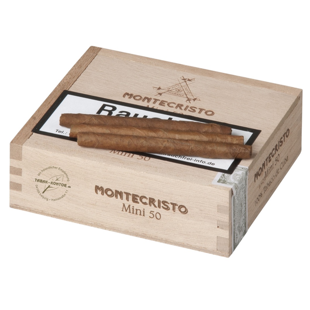 Montecristo Mini 50er HolzMontecristo Mini 50er Holz